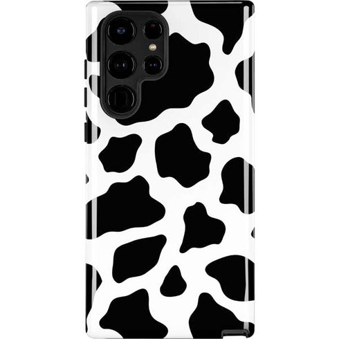 Cow Print Galaxy S25 Ultra Impact Case